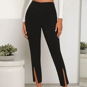Shein Split Hem Pants